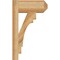 Ekena Millwork Merced Craftsman Rough Sawn Outlooker, Western Red Cedar, 6"W x 12"D x 20"H OUT06X12X20MRC04RWR - alternate 3